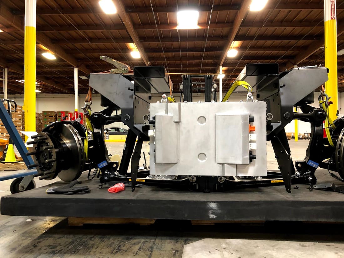 Installed under the Semi.