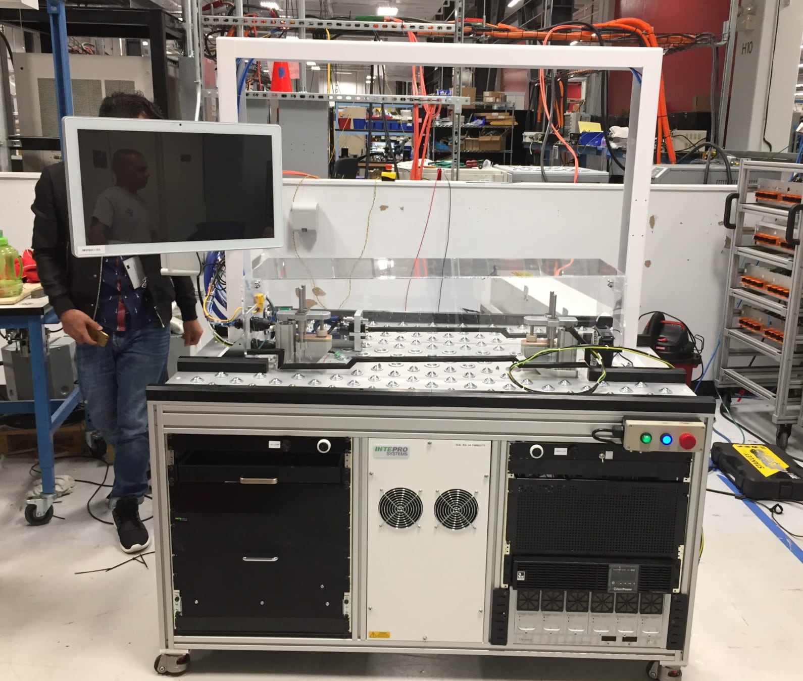 Automated power electronics burn-in testers
